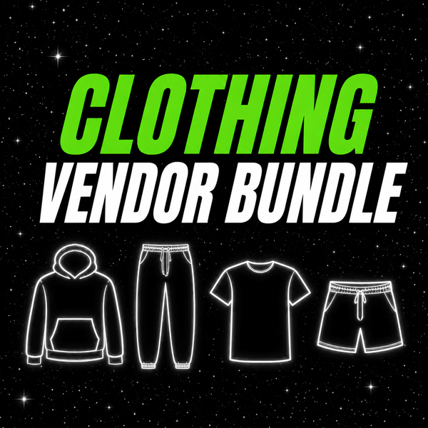 CLOTHING VENDOR BUNDLE